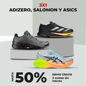 OFERTA EXCLUSIVA! Adizero + Asics + Salomon 3x1