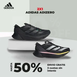 ¡OFERTA EXCLUSIVA! Adidas Adizero 2x1